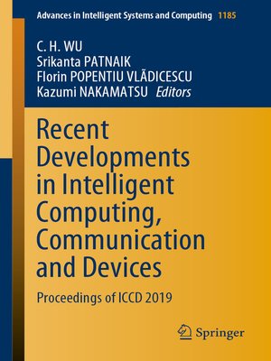 cover image of Recent Developments in Intelligent Computing, Communication and Devices